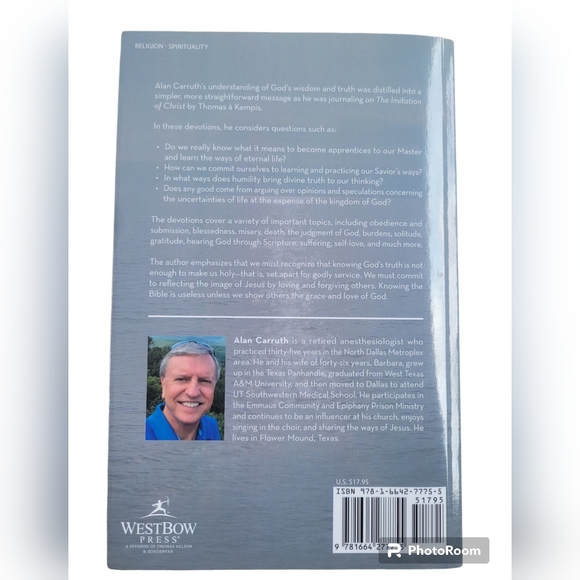 🌺3 for $10 Blessings: A Devotional Inspired by The Imitation of Christ  Carruth - Picture 2 of 10
